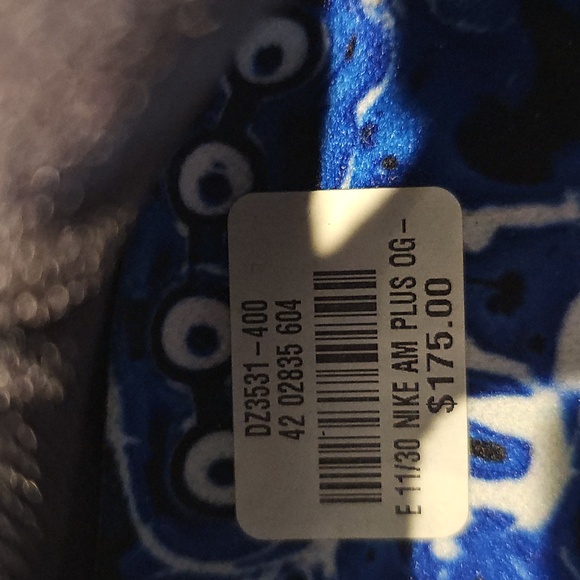 Nike Air Max Plus Light Photography - Old Royal 2023 DZ3531-400 Size 11 Mens - Picture 8 of 8